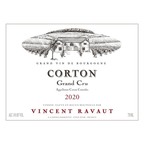 Product image for Domaine Vincent Ravaut Corton Grand Cru 2024 750ml