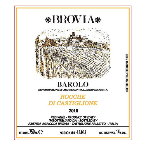 Brovia Barolo Rocche di Castiglione 2022 1.5L