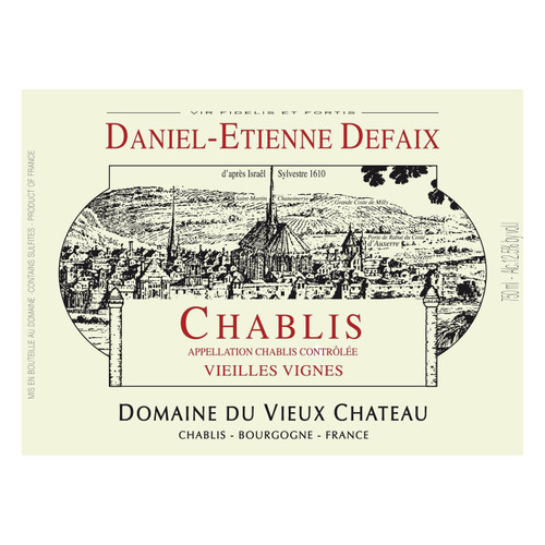 Daniel-Etienne Defaix Chablis Vieilles Vignes 2023 750ml