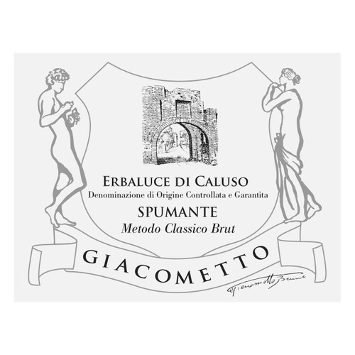 Product image for Bruno Giacometto Erbaluce di Caluso Spumante Metodo Classico Brut 2013 750ml