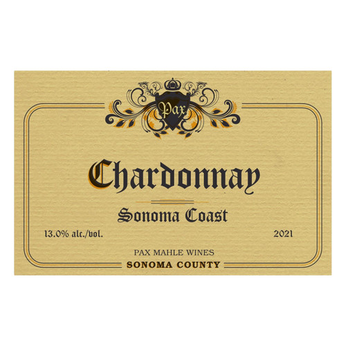 Product image for Pax Mahle Wines Chardonnay Sonoma Coast 2024 750ml