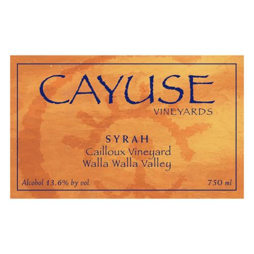 Product image for Cayuse Vineyards Syrah Cailloux Vineyard Walla Walla Valley 2024 750ml