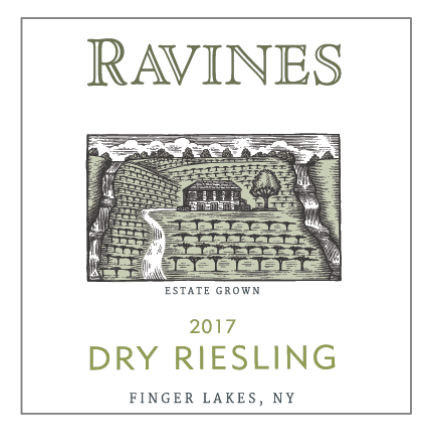 Product image for Ravines Wine Cellars Dry Riesling Finger Lakes 2023 750ml