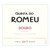 Label/Bottle Shot for the Quinta do Romeu Douro Colheita Tinto 2020 750ml