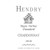 Hendry Chardonnay Unoaked Napa Valley 2023 750ml