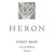 Heron Wines Pinot Noir California 2022 750ml