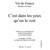 Product image for Anders Frederik Steen C'est Dans Les Yeux Qu'on Le Voit 2019 500ml