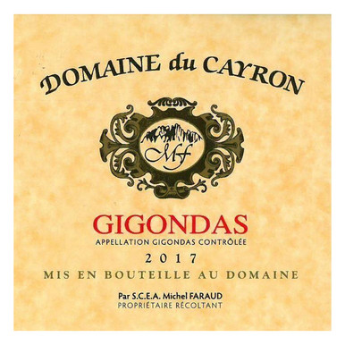 Domaine du Cayron Gigondas 2021 750ml