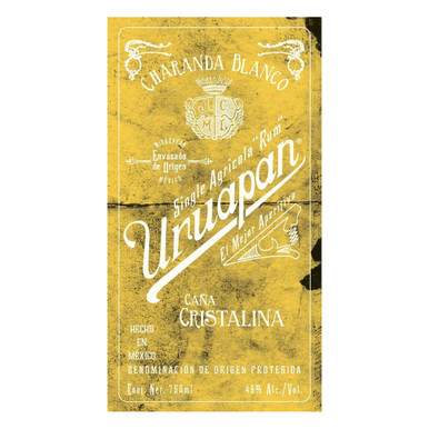 Charanda Uruapan Cana Cristalina Blanco Single Agricola Rum NV 750ml