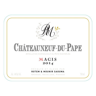 Rotem & Mounir Saouma Chateauneuf-du-Pape Magis Blanc