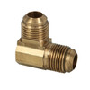 1/2" Male Pipe Thread x 1/2" Male Flare Brass 90° Elbow.