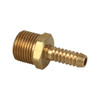 1/4" Hose Barb x 3/8" Male Pipe Thread Brass Fitting.