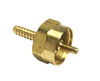 Female 1"x20 x 1/4" Hose Barb Propane Hose Fitting