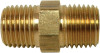 3/8" NPT Brass Hex Nipple