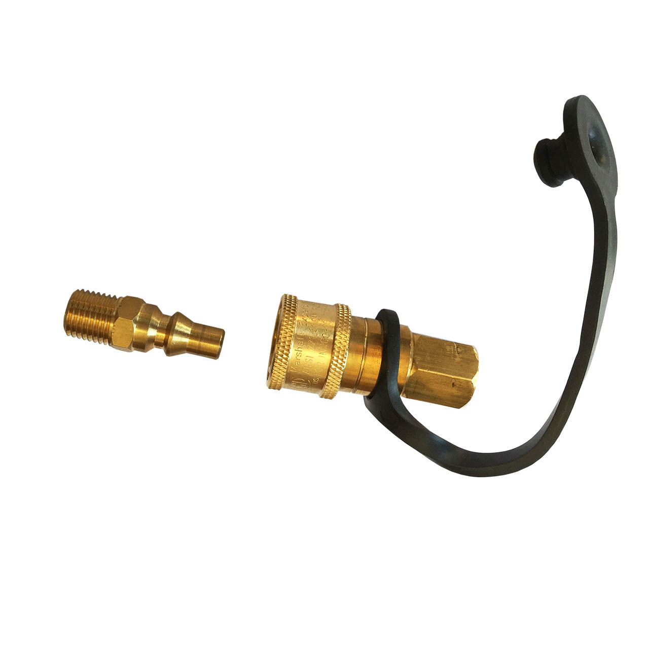 Propane Quick Connect Adapter 1 4 Male X 1 4 Female Propanegear