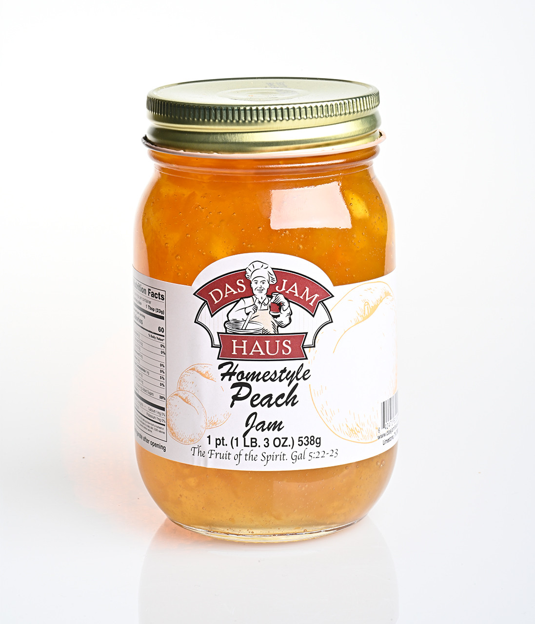Small Batch Peach Jam | Das Jam Haus in Limestone, TN