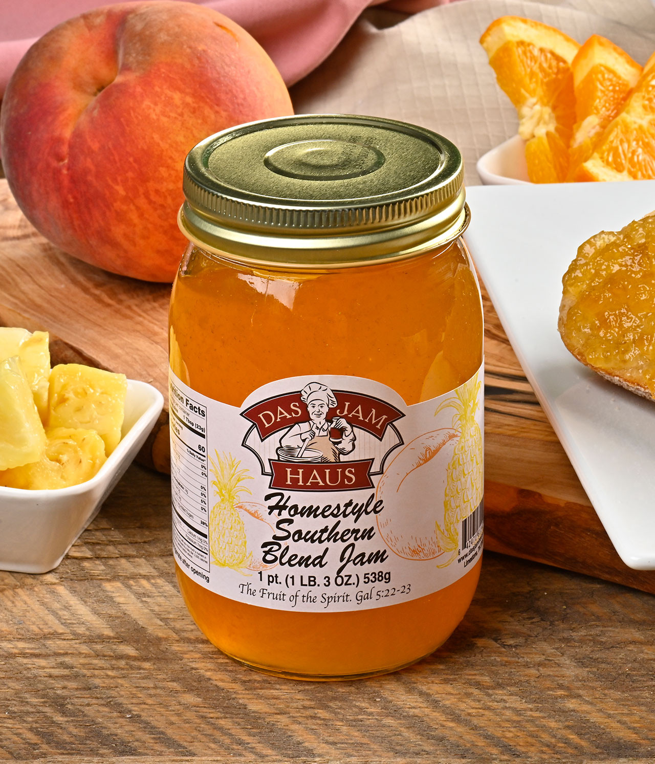 Southern Blend Jam | Small Batch Homemade Jam | Das Jam Haus