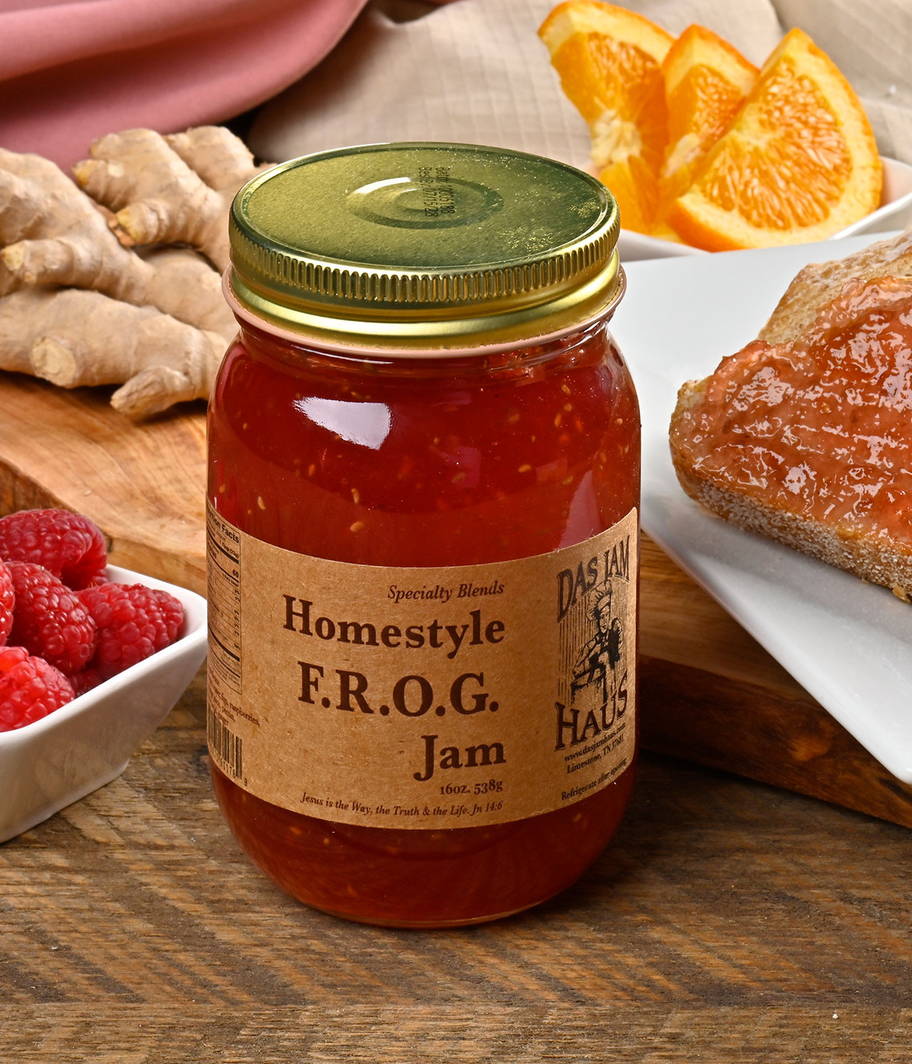 豆腐JAM Homestyle F.R.O.G. Jam | Das Jam Haus in Tennessee