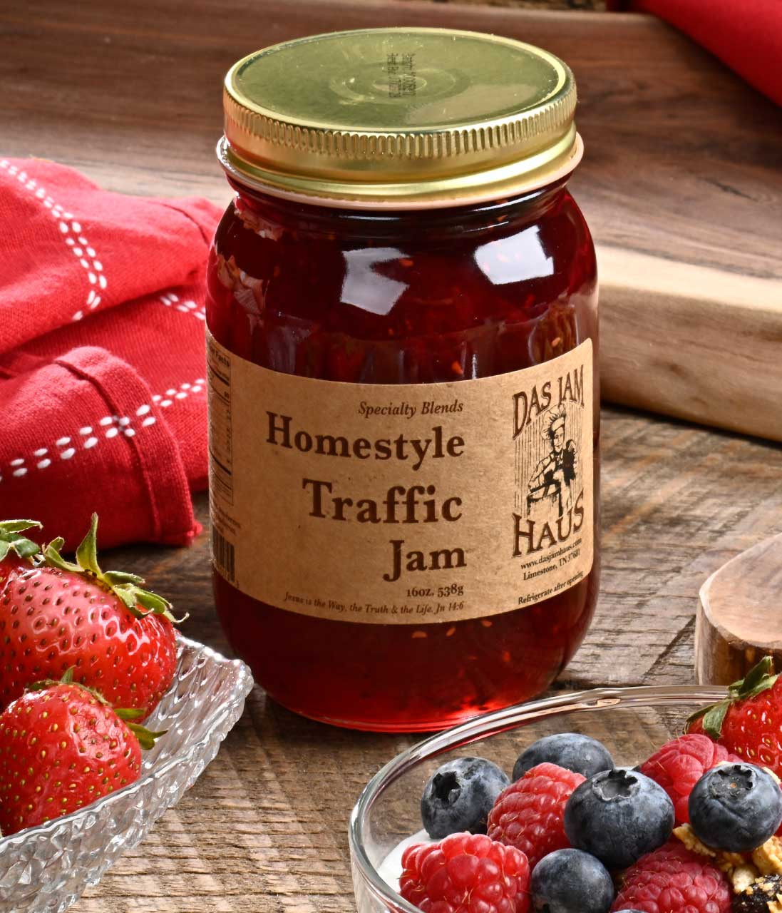 Homestyle Traffic Jam | Homemade Jams | Das Jam Haus
