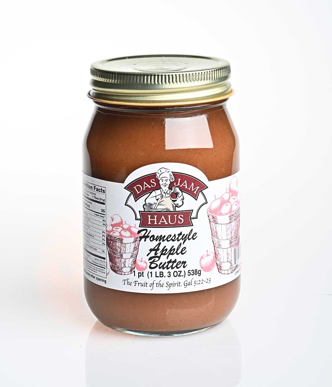 Homestyle Apple Butter Pint | Das Jam Haus in Limestone TN