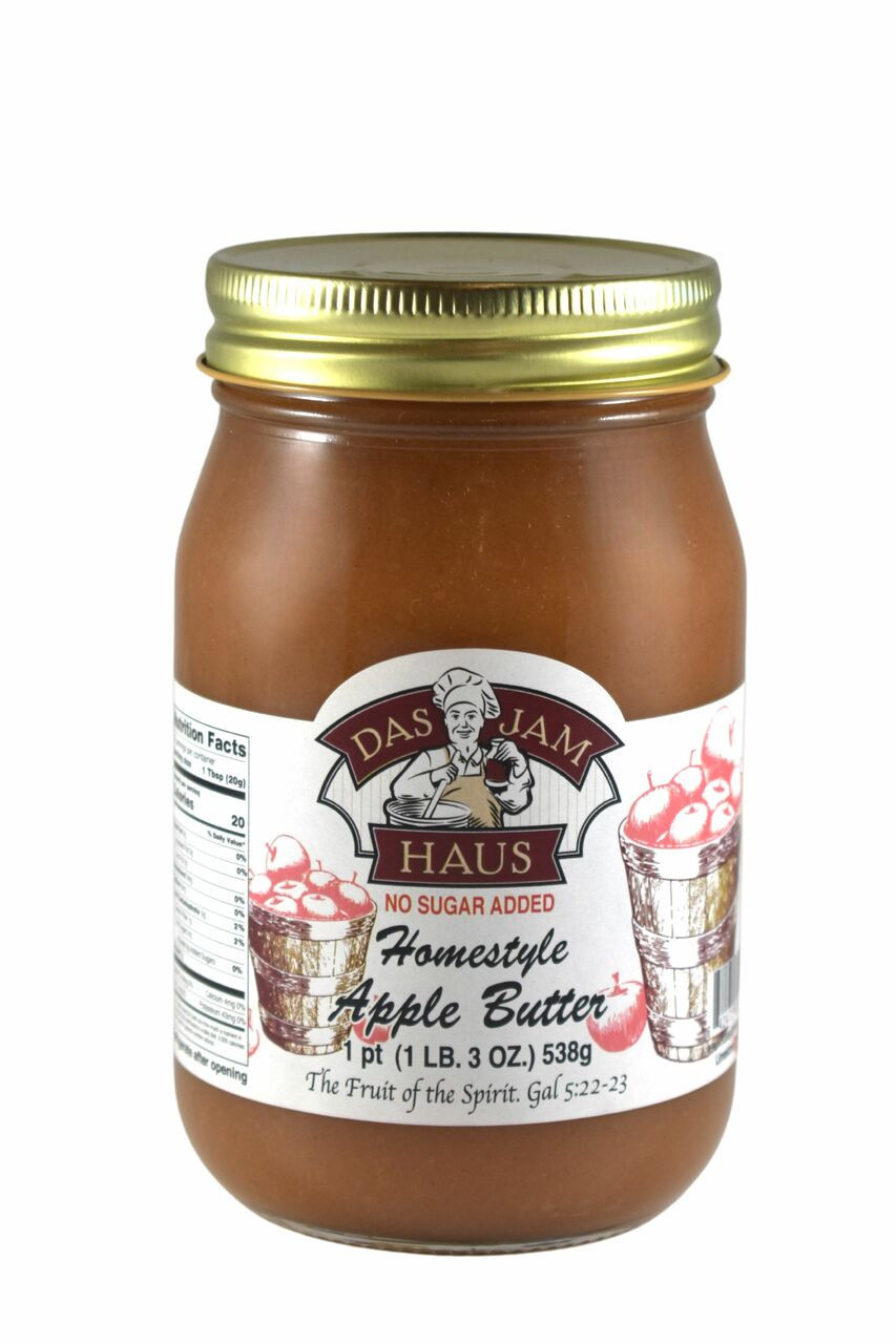 No Sugar Added Homestyle Apple Butter