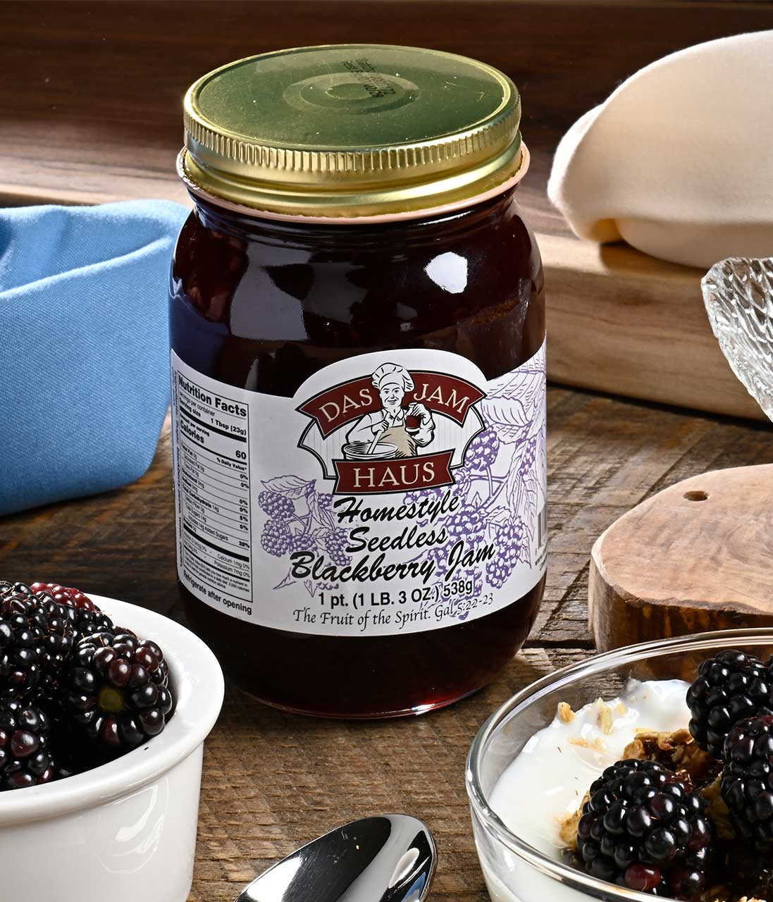 Blackberry Seedless Jam | Das Jam Haus in Tennessee