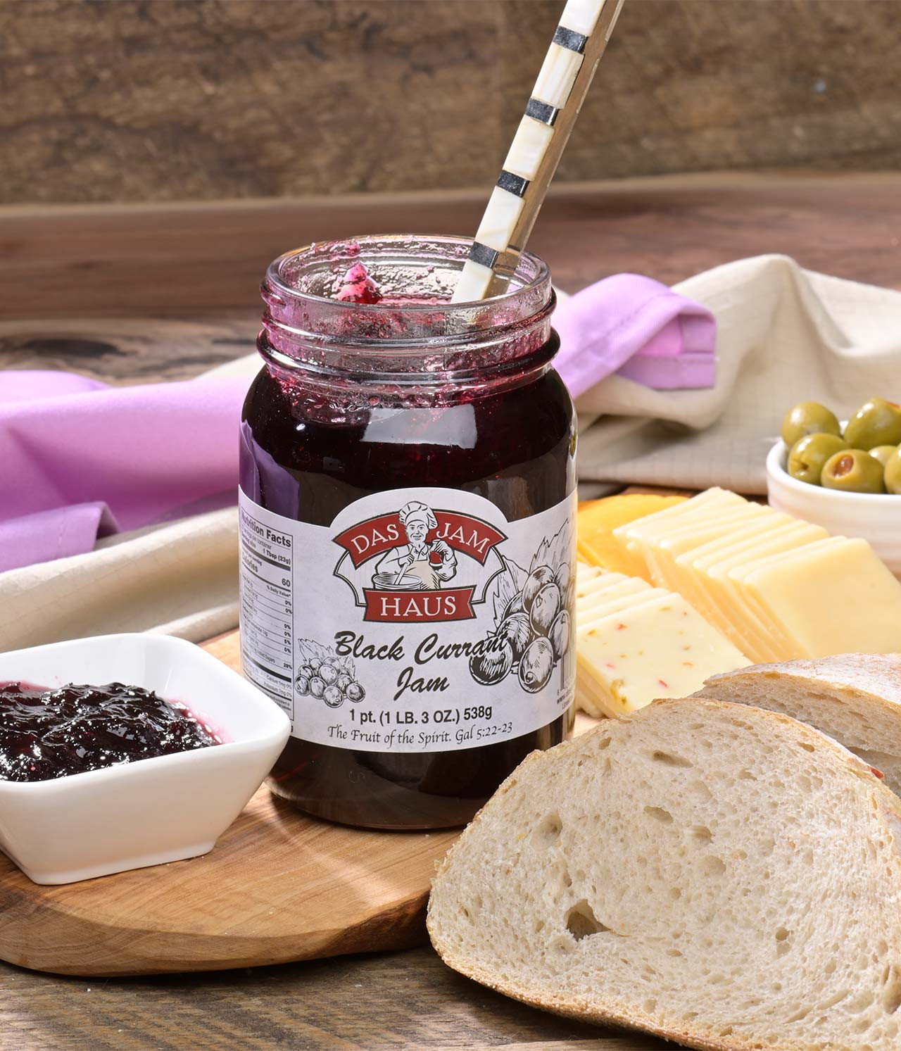 Black Currant Fruit Jam | Das Jam Haus in Tennessee