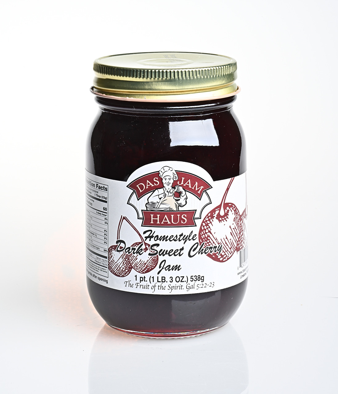 ちゃまるPORTER JAM  MADE Homestyle Dark Sweet Cherry Jam | Das Jam Haus in Tennessee