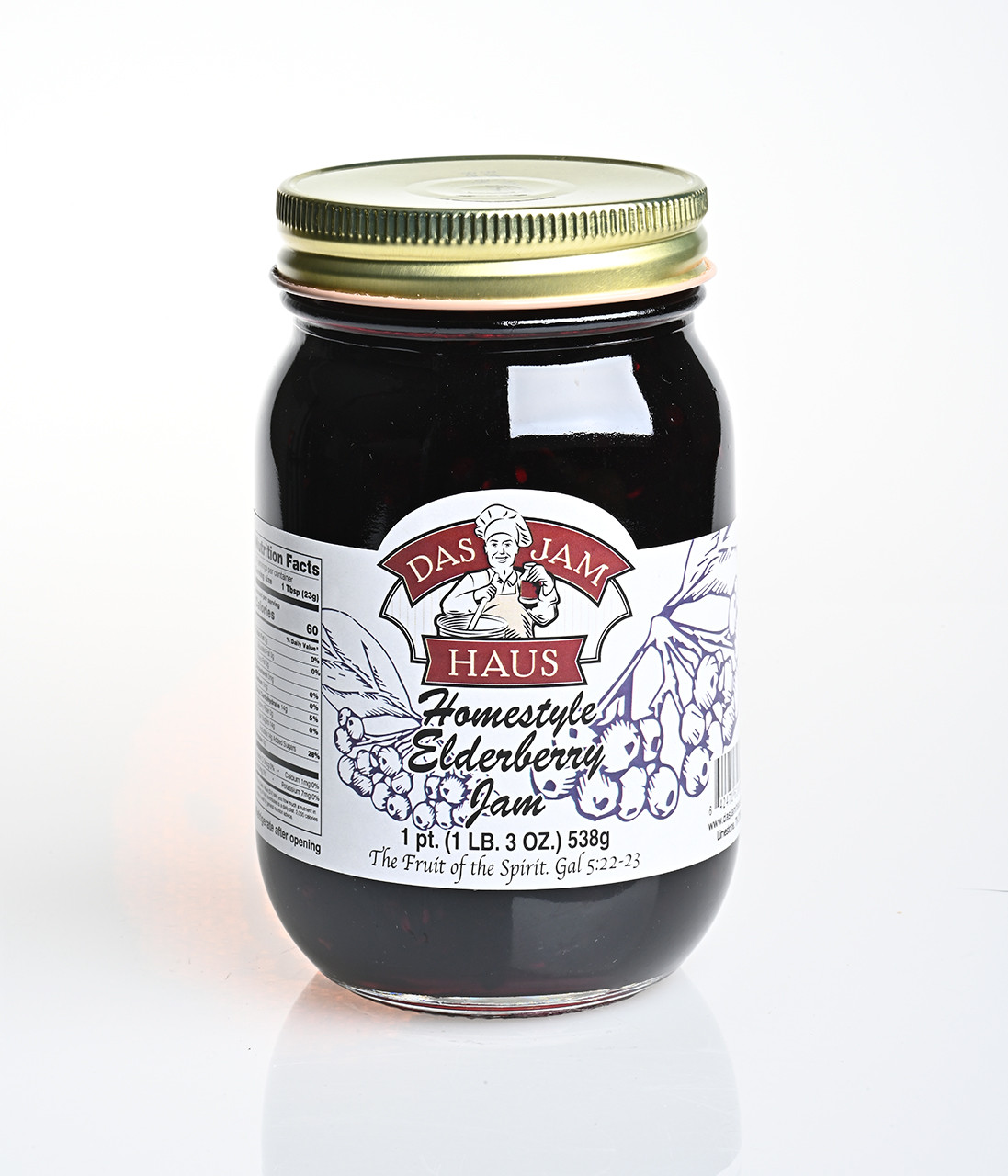 Homemade Elderberry Jam | Das Jam Haus in Tennessee