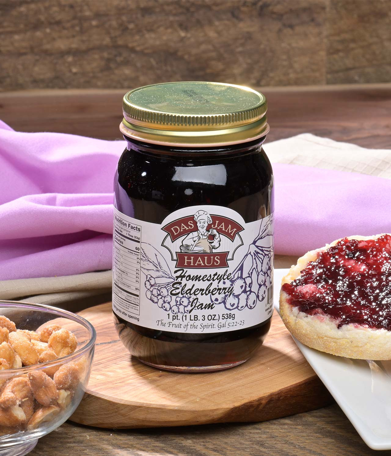 Homemade Elderberry Jam | Das Jam Haus in Tennessee