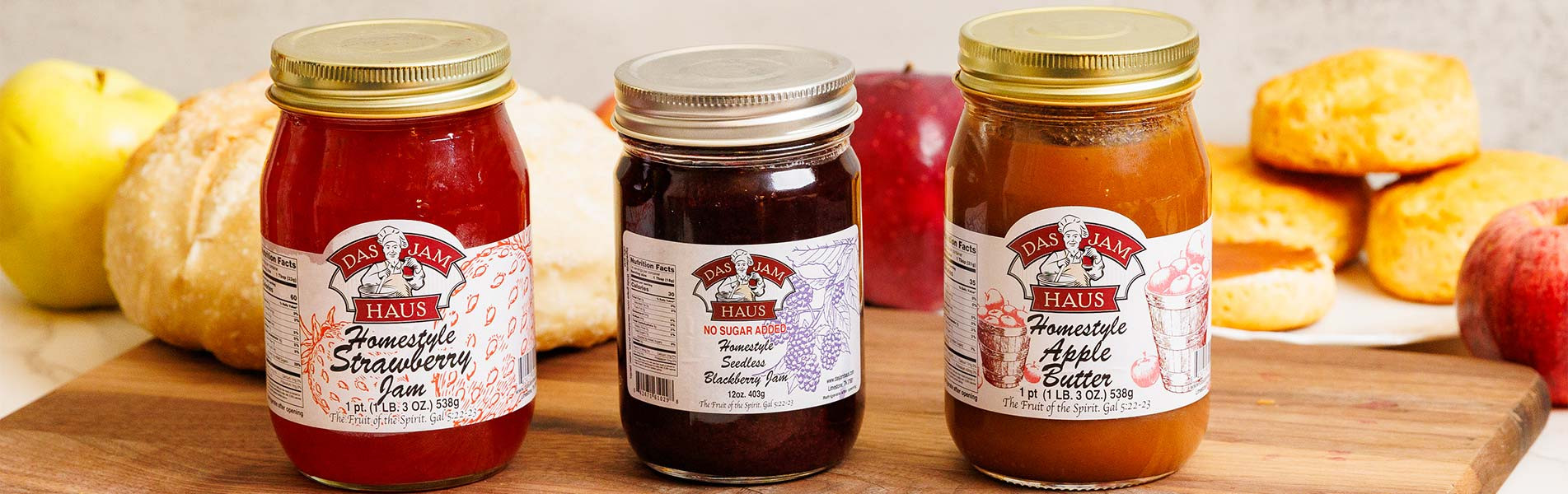 Homemade Fruit Jam and Jellies | Das Jam Haus in Tennessee
