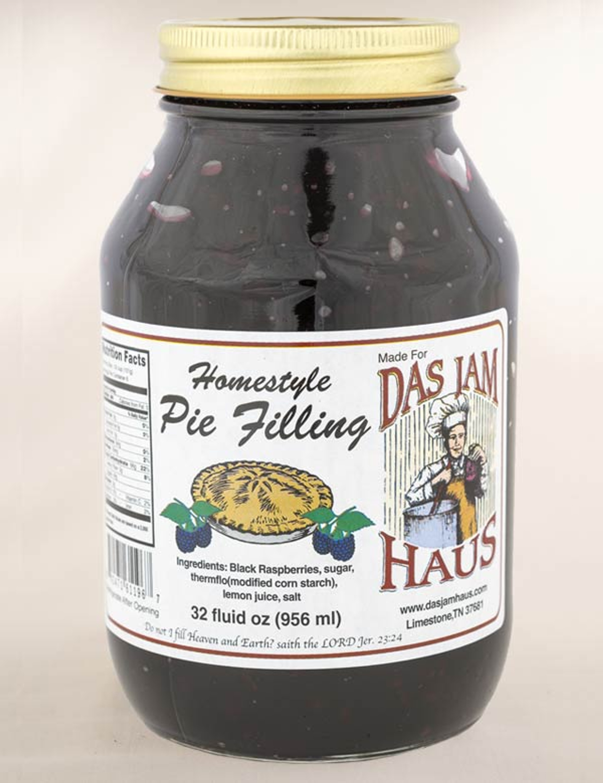 Homestyle Pie Filling Das Jam Haus In Tennessee 8280