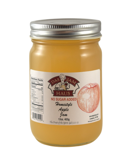 No Sugar Added Apple Jam