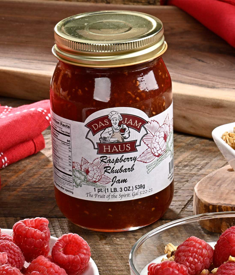 Raspberry Rhubarb Jam