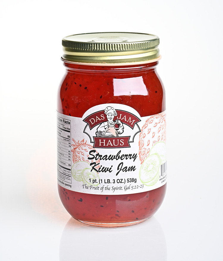 Homemade Strawberry Kiwi Jam | Das Jam Haus - Limestone, Tennessee