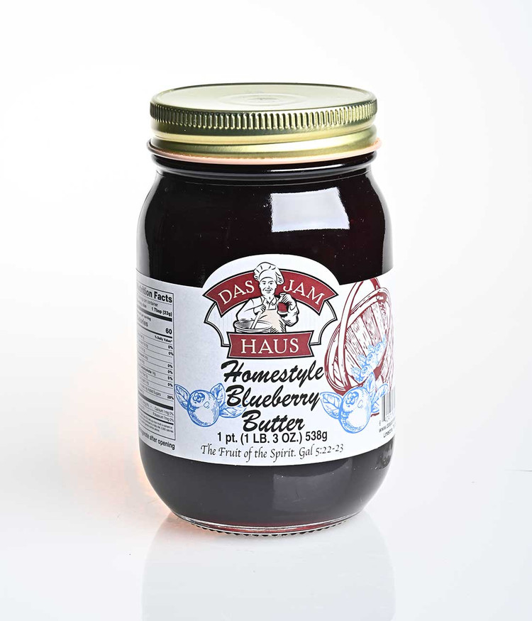Homestyle Blueberry Butter | Das Jam Haus - Limestone, Tennessee