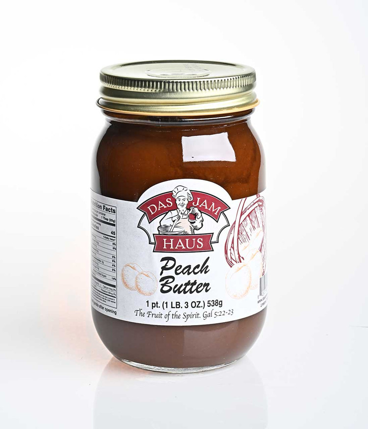 Homestyle Peach Butter | Das Jam Haus - Limestone, Tennessee