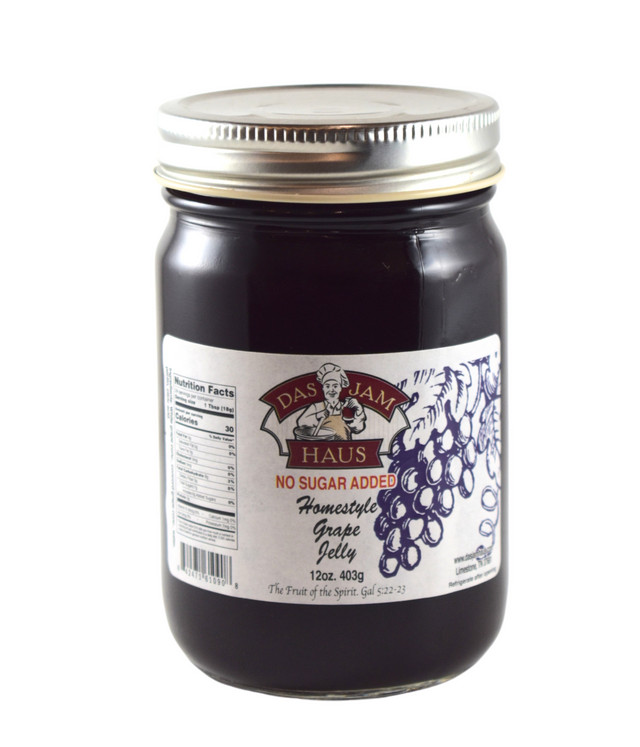 No Sugar Added Grape Jelly