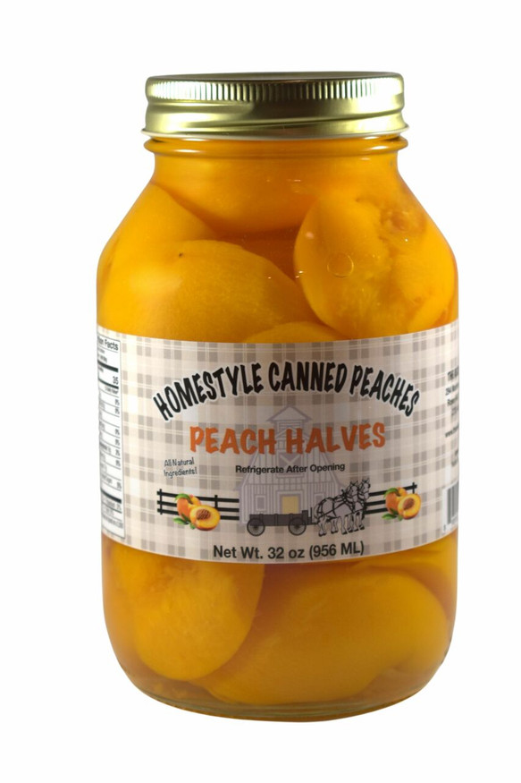Spiced Peach Halves - Das Jam Haus