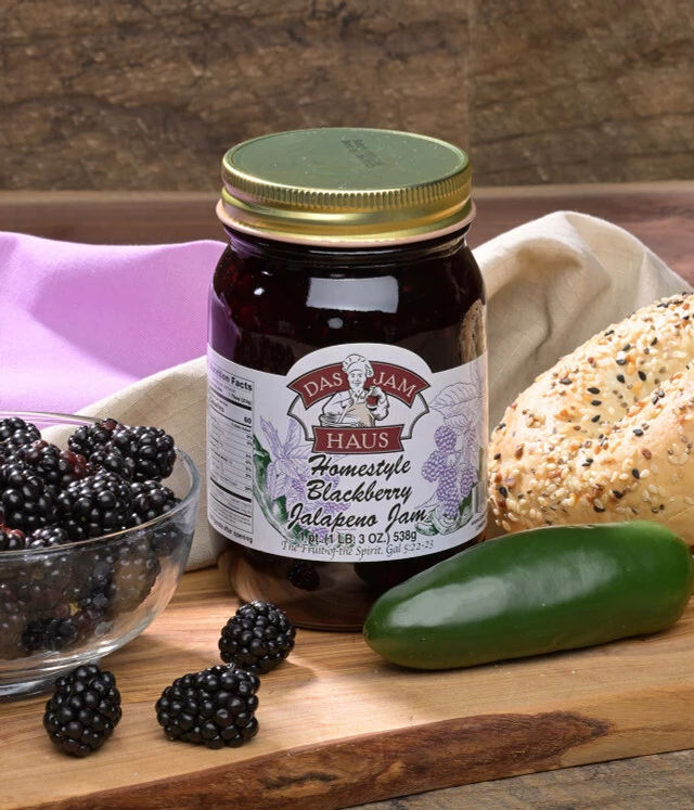 Blackberry Jalape�o Jam