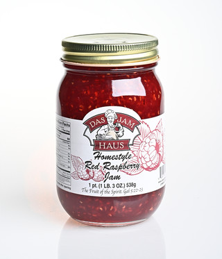 Jam Rasd Red Raspberry Jam | Small Batch Homemade Jams | Das Jam Haus
