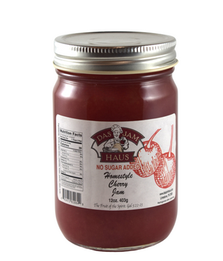 Homemade No Sugar Added Cherry Jam | Das Jam Haus in Tennessee