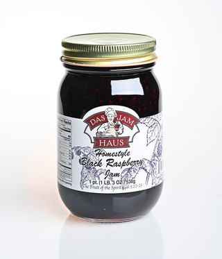 Homestyle Black Raspberry Jam | Das Jam Haus in Tennessee
