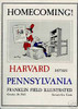 Harvard v. Penn Football Program 1965