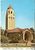 Stanford University Postcard - Hoover Tower