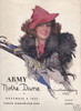 Army v Notre Dame Football Program 1939 - Christy Cover