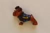 Hand Carved Yale Wooden Bulldog - Carter Hoffman