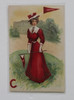 Vintage Cornell Embossed Postcard