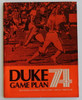 Duke vs Purdue Football Program 1974