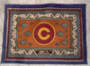 Vintage University of Chicago Tobacco Premium Rug